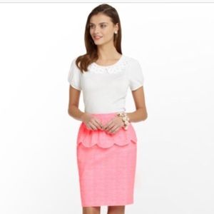 NWT Lilly Pulitzer Gingham Skirt!